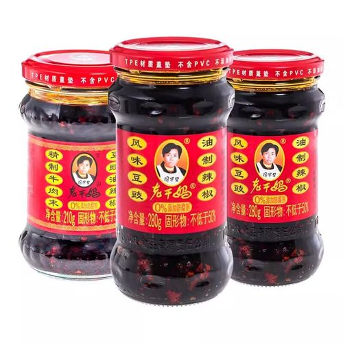 老干妈风味豆豉油辣椒 280g